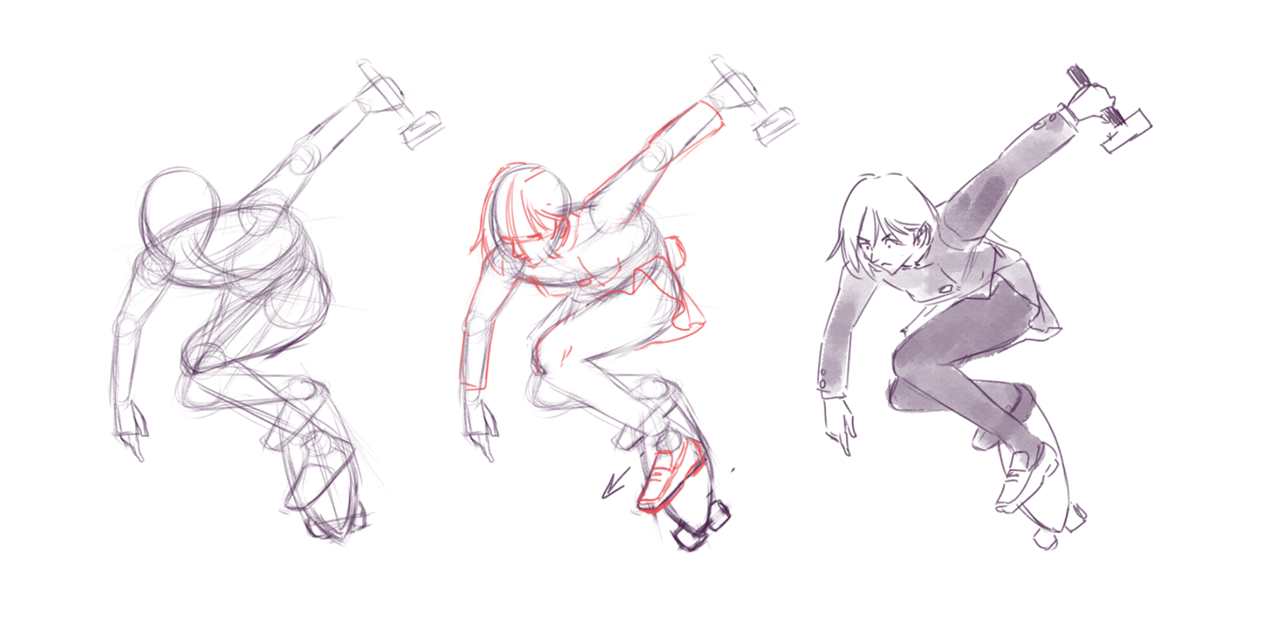 Poses in Perspective — Advanced Anatomy for Manga Artists